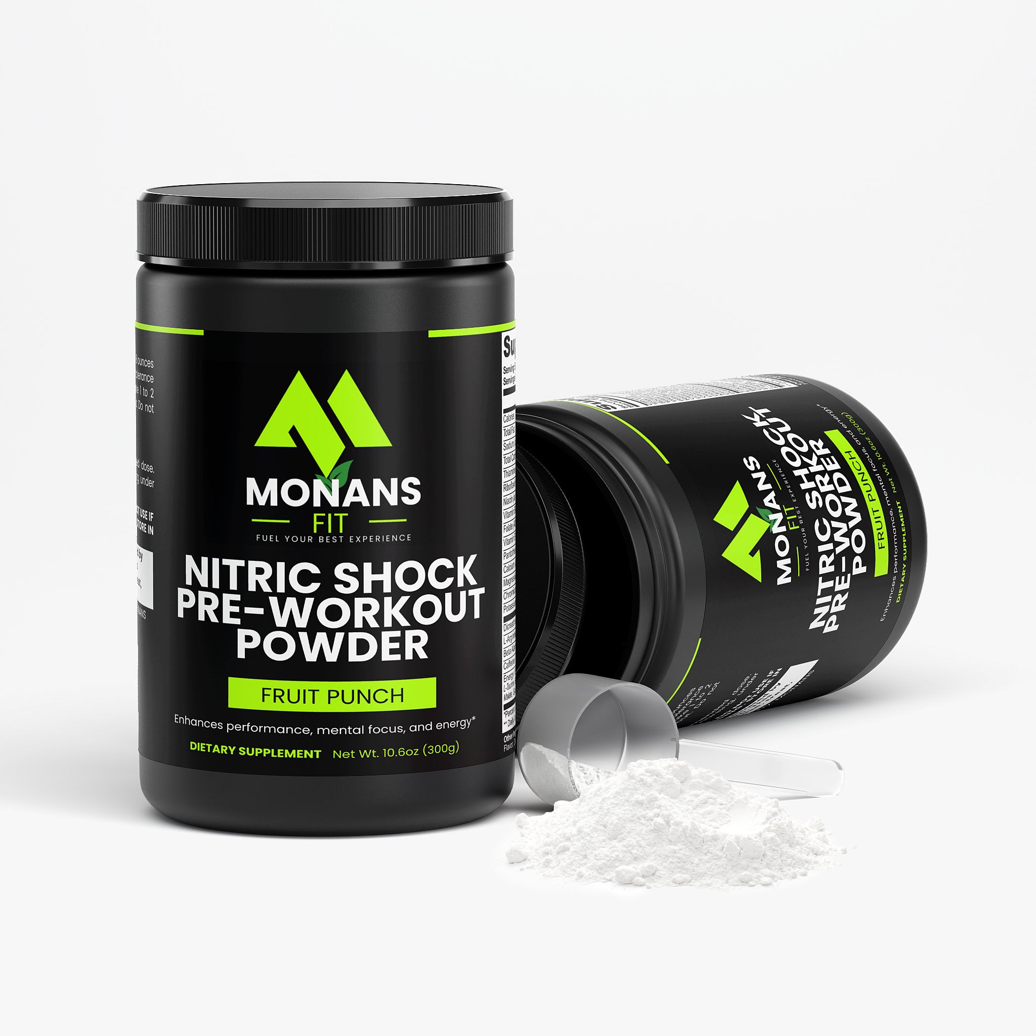 Nitric Shock Pre-Workout Powder (Fruit Punch)