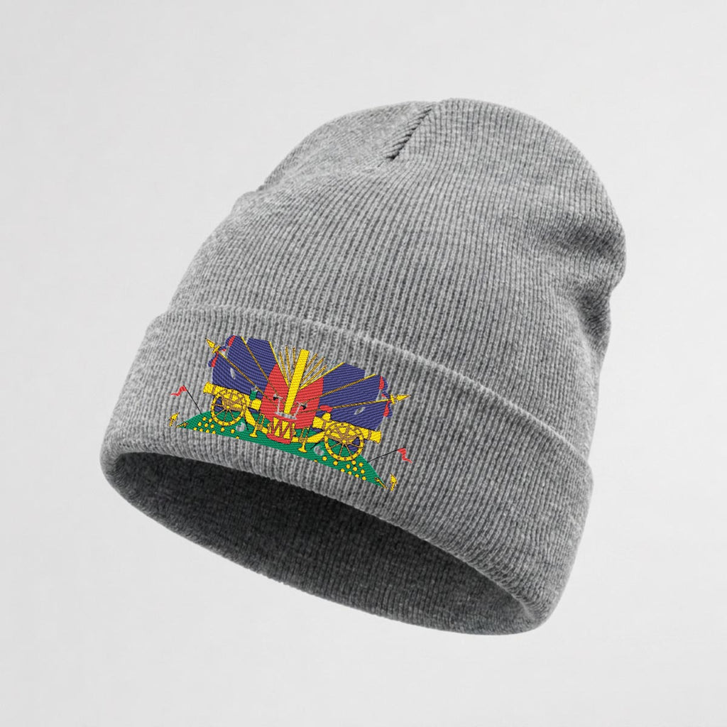 Embroidered Knit Beanie