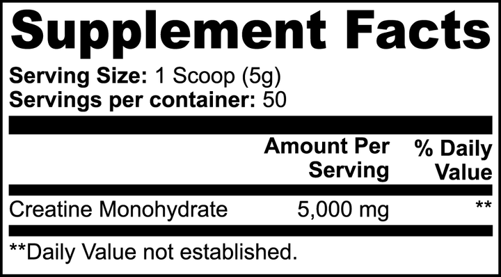 Creatine Monohydrate Powder | Monans Fit