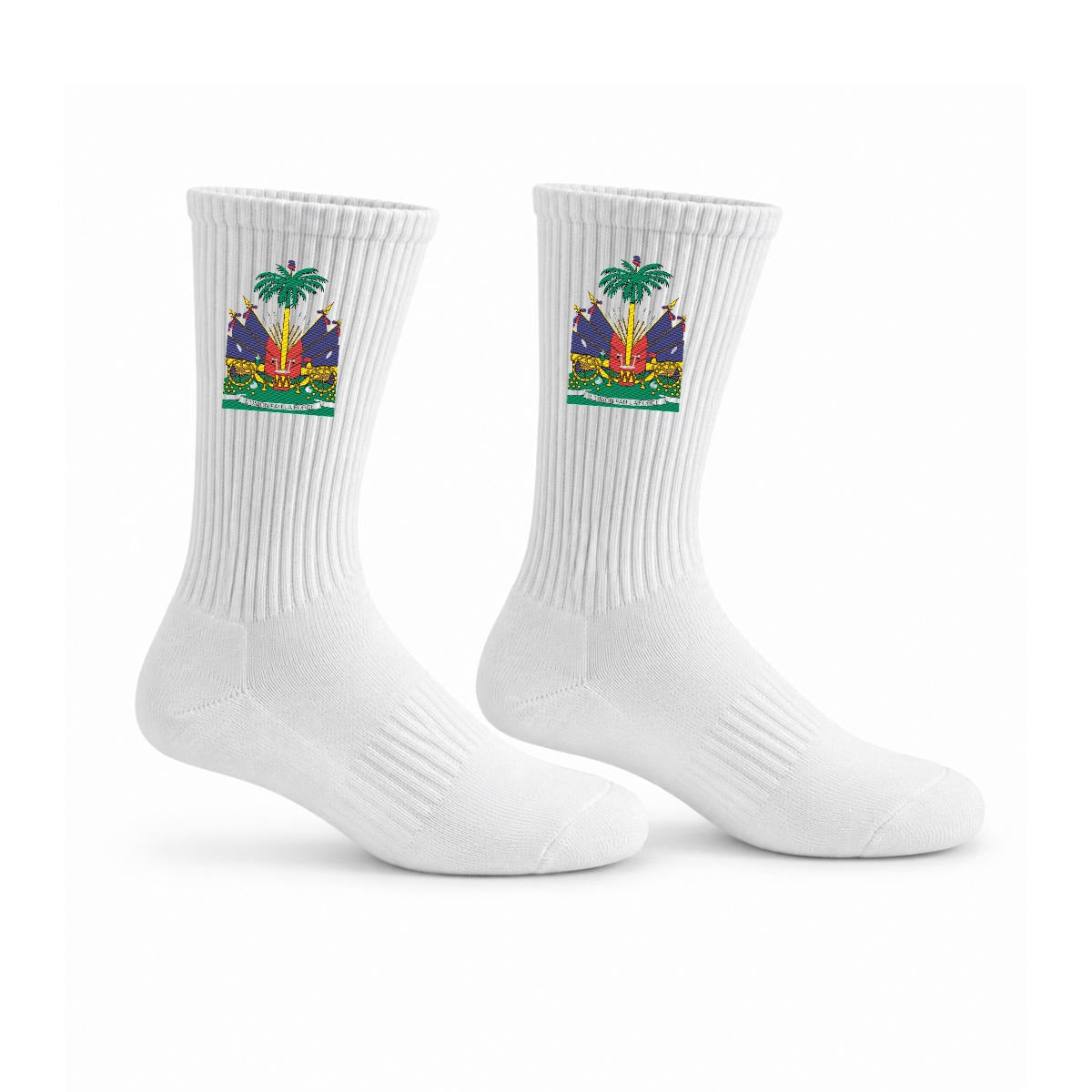 Embroidery Sports Cotton Crew Socks|Cotton