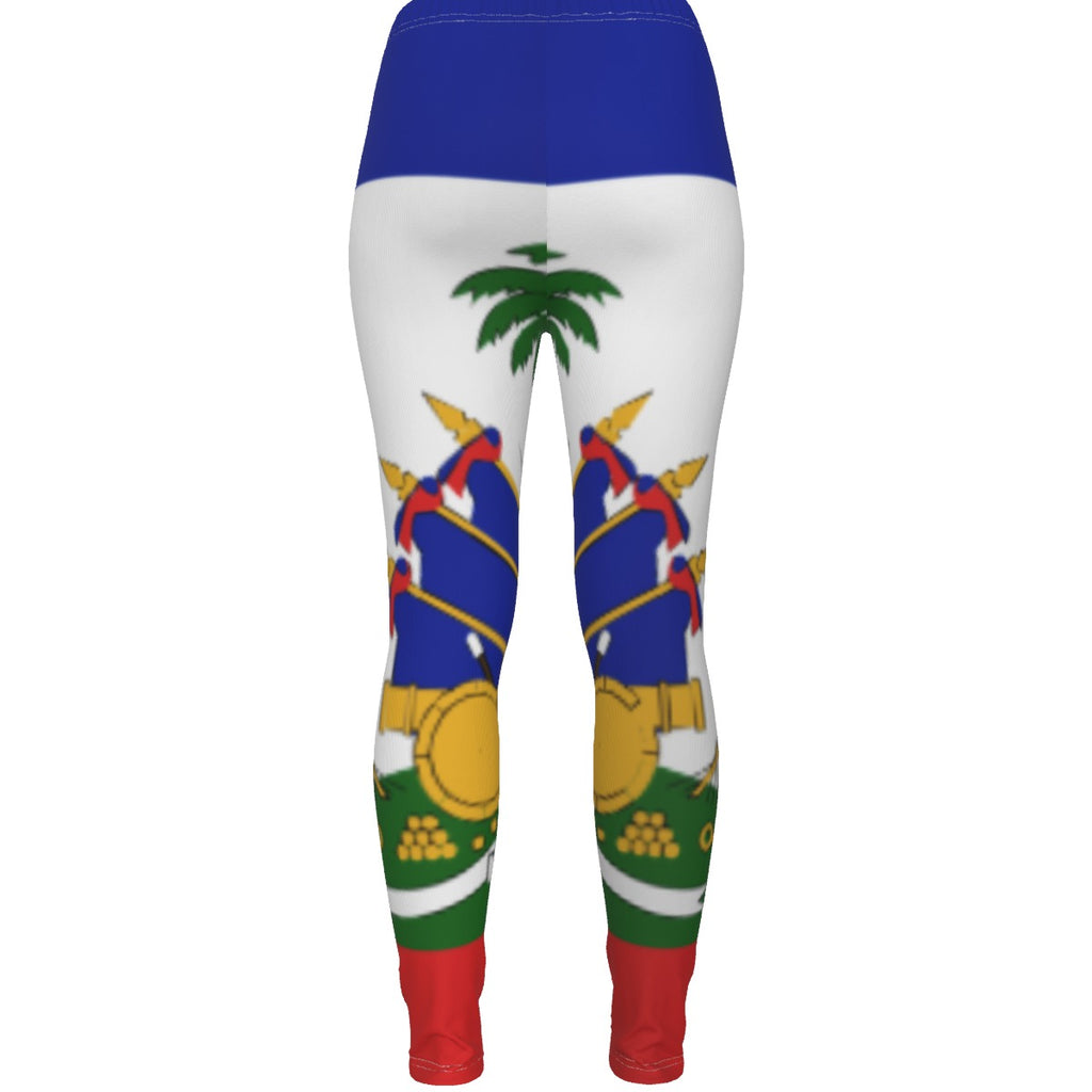 All-Over Print Women's Ripped Leggings