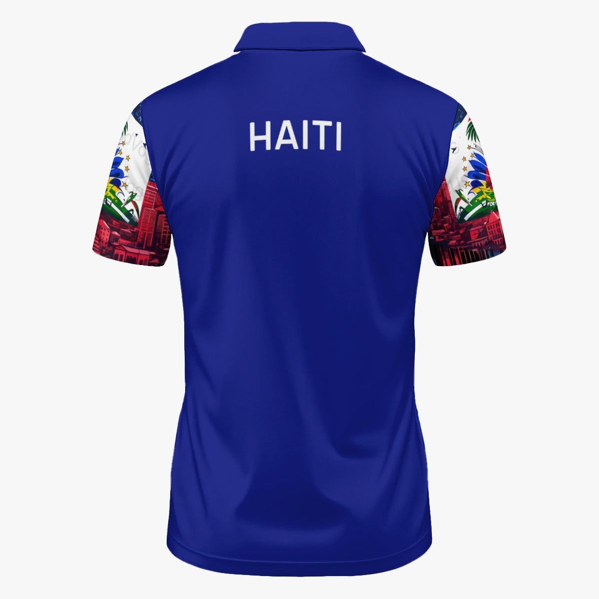 Haiti Pride Unisex Polo Shirt | Premium Haitian Heritage Collection