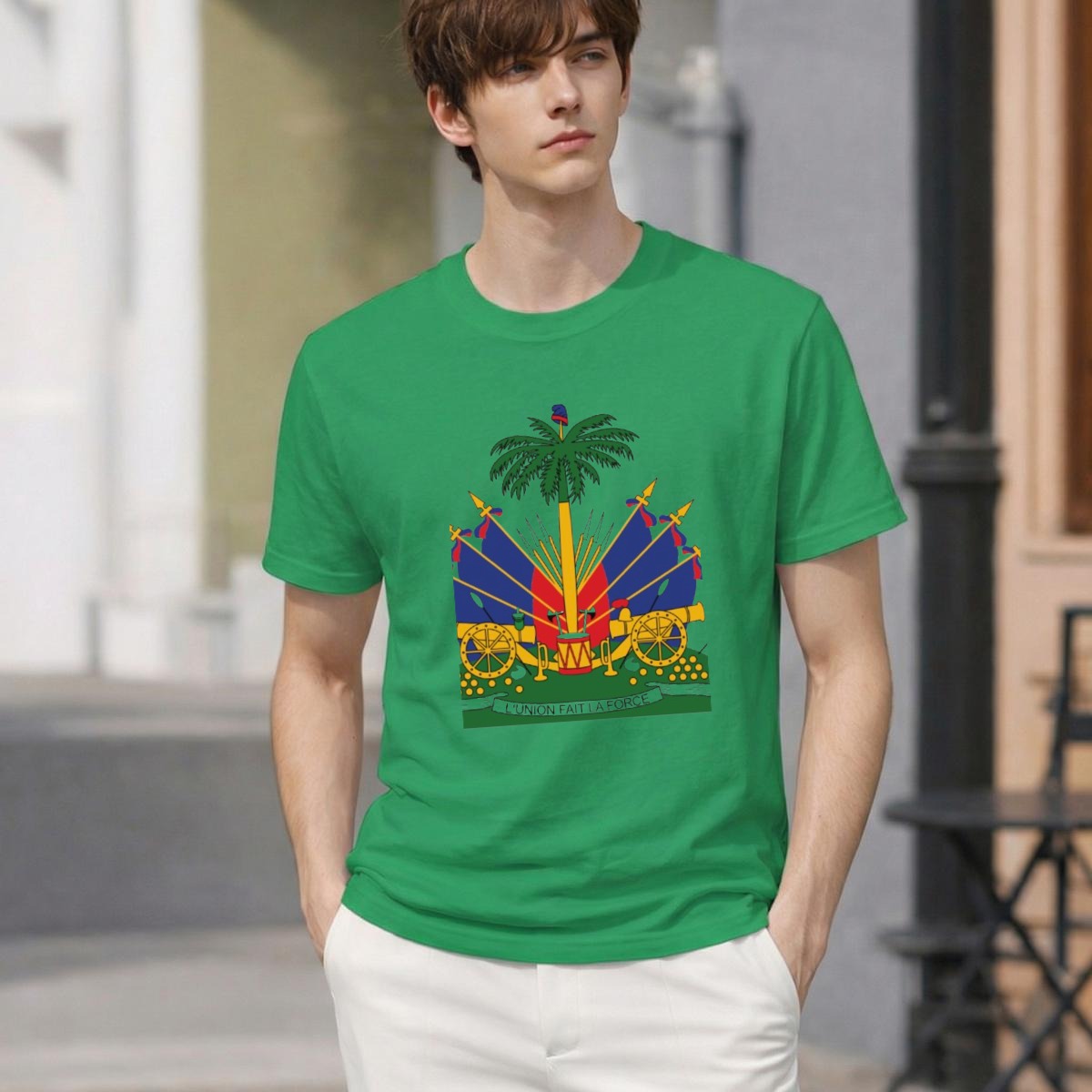 Men's T-Shirt Printed in USA |Gildan 5000 DTF