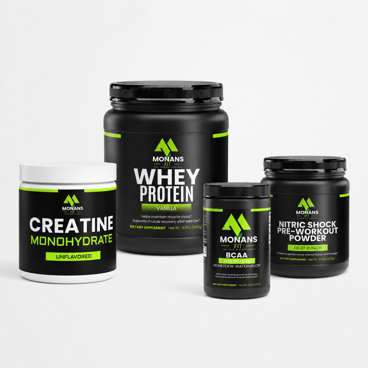 Complete Workout Stack – Fuel, Build & Recover